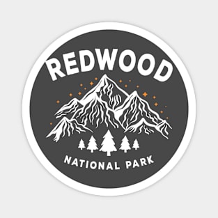 redwood national park  mountains Magnet